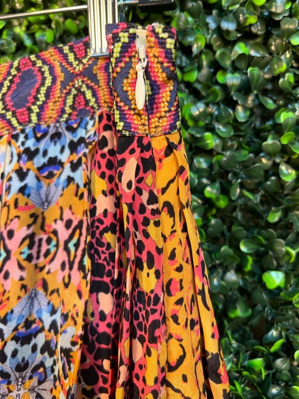 ANTHROPOLOGIE X BHANUNI BY JYOTI PANTHERS | Mixed Media Maxi Skirt - Picture 9 of 12